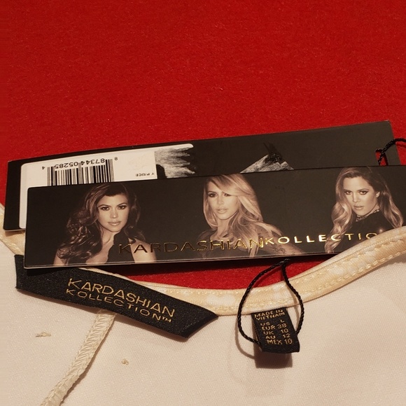 Womens Kim Kardashian Scoop back Bodycon dress - Picture 3 of 7